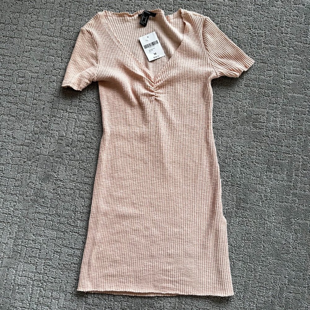 Forever 21 Peach Knit Dress